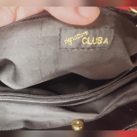 New Large Black Quilted Faux Leather Tote bag/Laptop - Picture 10 of 15